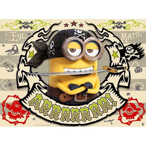 4 in a Box Minions Jigsaw Puzzles Extra Image 4